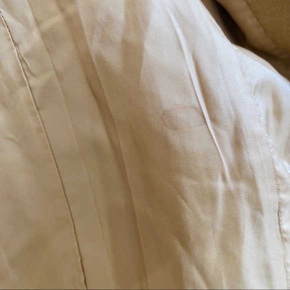 Banana Republic Wool & Cashmere Coat w/Shearling Collar - Picture 10 of 11